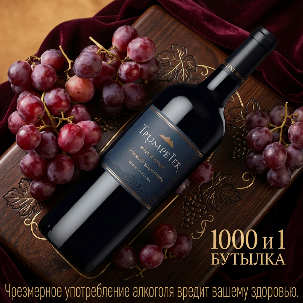 Trumpeter Cabernet Sauvignon Mendoza, красное сухое, 0,75 л