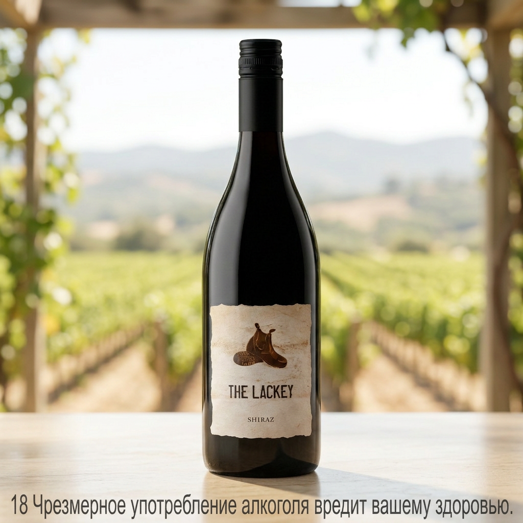 Вино The Lackey Shiraz — красное сухое вино из Южной Австралии